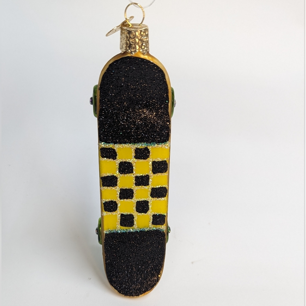 Ornament Glass Skateboard